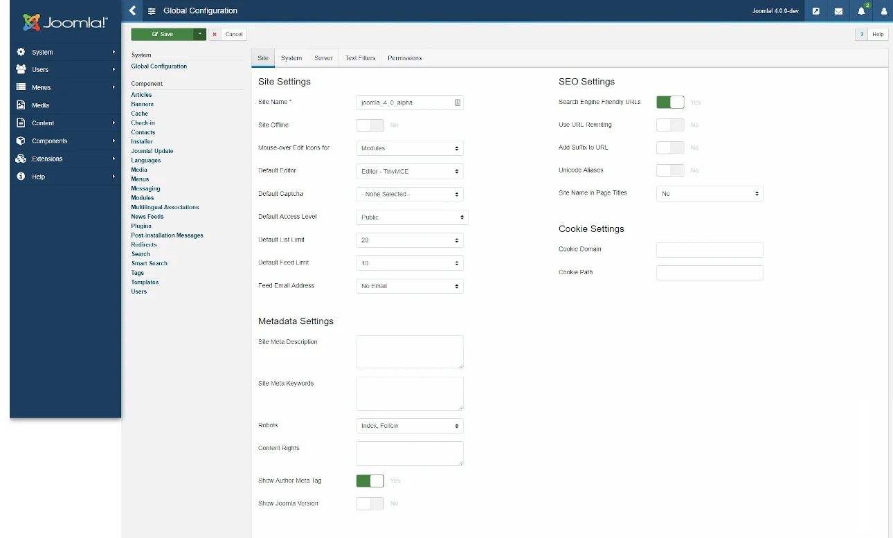 Joomla! - CMS Open Source